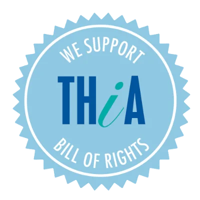 THiA Bill of Rights supporter badge